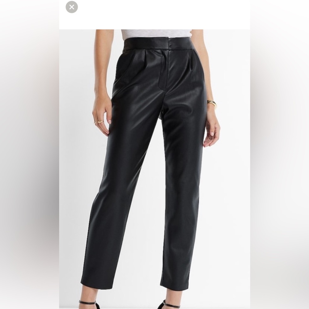 Express Faux Leather pant